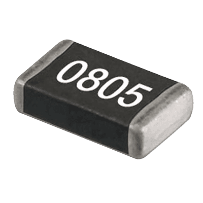 Resistencia SMD 805, 100 K Ohm, 1/8 Watt, 1.25 x 2 mm.