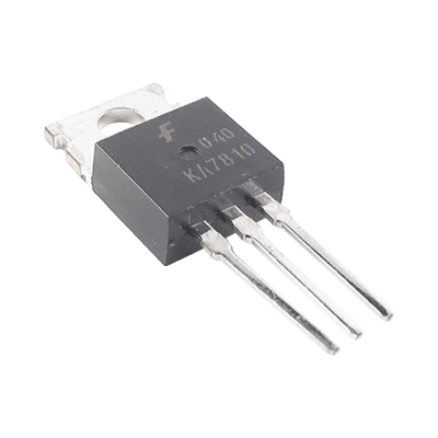 Regulador de Voltaje a 10 V., 1 Amp. para Cámaras, Video-Porteros y Monitores, TO-220.