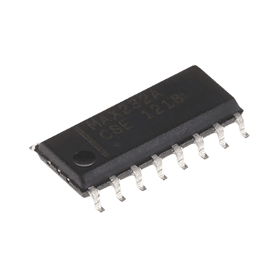 Circuito Integrado 2 Drivers, 2 Receivers, +5Vcc, RS-232, Digital-Análogo, 16-SOIC.
