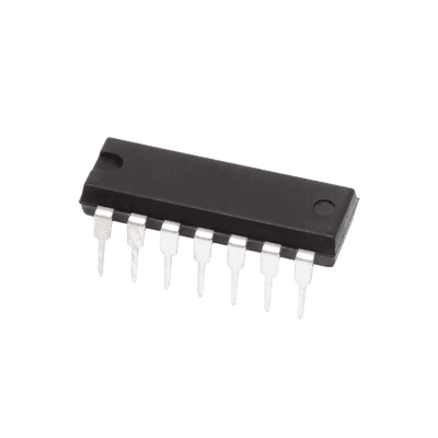 Circuito Integrado Interruptor Cuádruple Bilateral, DIP-14.