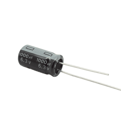 CAPAC.ELECTROL. 1000MF-6.3V