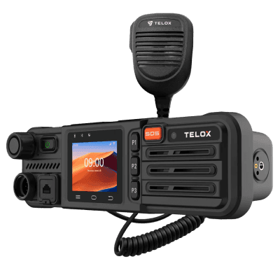 Terminal Vehicular PoC LTE Compacto, pantalla táctil de 2.0", compatible con TASSTA