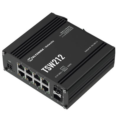 Switch Industrial Administrable L2, 8 puertos GE + 2 SFP, Soporta Profinet