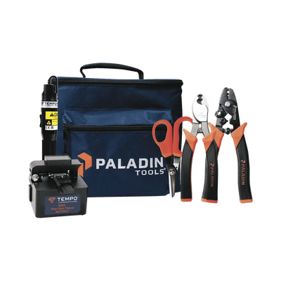 Kit de Herramientas para Terminación de Conectores de Fibra Óptica Prepulidos con Cleaver de 2 Pasos