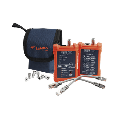 Tester Profesional para Mapeo de Cables de Red/Coaxiales