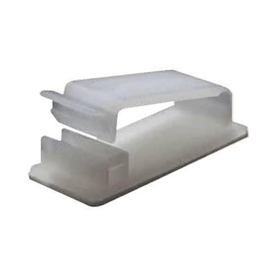 Clip Organizador de Cables Auto-Adherible Diseñado Para Sujetar y Organizar Cables Sin Necesidad de Perforar Muros, Paquete con 5 Piezas, (3501-01001)