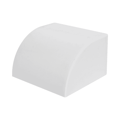 Tapa Final en Color Blanco de PVC Auto Extinguible, Para Canaleta TMK-4577 (5560-02001)