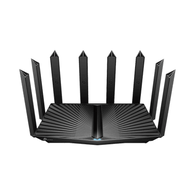 Router WiFi 6 Triple Banda AX6600 MU-MIMO / 1 Puerto WAN/LAN 2.5 Gbps / 1 Puerto WAN/LAN 1Gbps / 3 Puertos LAN 1Gbps / 2 puerto USB 3.0 / OneMesh ™ / Adminitración App (Tether) o Página web / Protección HomeShield