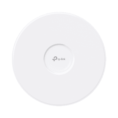 Punto de Acceso Omada / Wi-Fi 7 BE11000 MU-MIMO 2x2 / 1 Puerto 10 Gbps / Mesh Omada / Operaciones Multiencale (MLO) / Configuración por Controlador o Stand-Alone / Para Montaje en Techo/pared / Alimentación PoE+ 