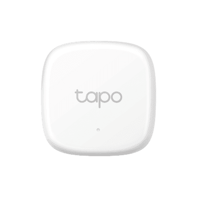 Sensor Inteligente de Temperatura y Humedad / Chip Sensor Suizo / Precisión ±0.3°C / ±3%RH / Actualización 2s / Batería 1+ Año / Compatibilidad Tapo Hub / Alexa / Automatización Hogar