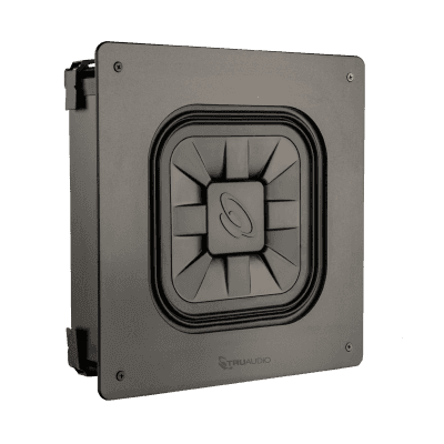 Subwoofer In-Wall 10" | 250 Watts | Sensibilidad 83 dB | Respuesta de Frecuencia 45-90 Hz | Salida Máxima 107 dB | Impedancia 4Ω 