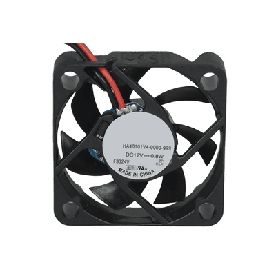 Ventilador Anticondensante Axial de 12Vcc, 40x40x10 mm, 0.8 Watt, 65 mA, flujo de aire de 5.3 CFM, sin escobillas.