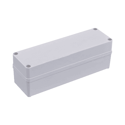 Gabinete Plástico para Exterior (IP65) de 248 x 77 x 87 mm Cierre por Tornillos. 