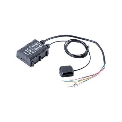 Localizador vehicular GPS y GLONASS con proteccion contra agua IP67 y antena GPS externa