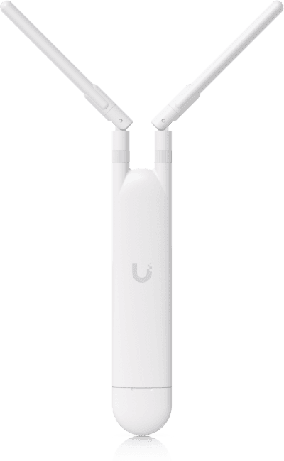Access Point UniFi MESH para exterior 802.11ac doble banda 2.4/5 GHz, MIMO 2x2, antenas desmontables, hasta 1167 Mbps