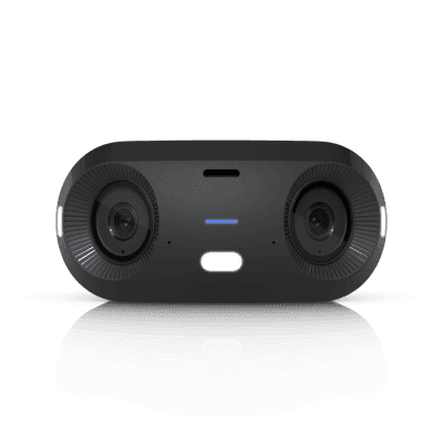 UniFi Protect G6 180 – Cámara PoE+ Dual Sensor de 16 MP para Interior/Exterior con Motor de IA Multi-TOPS y Cobertura Panorámica de 180°