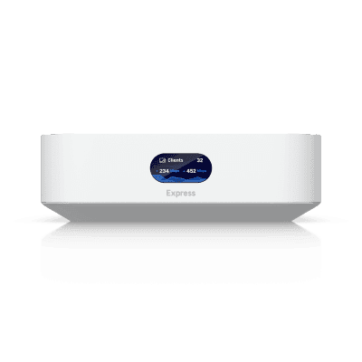 UniFi Express UX Cloud Gateway Compacto con WiFi 6, Ejecuta UniFi Network, Alimenta una Red Completa o Funciona como Punto de Acceso