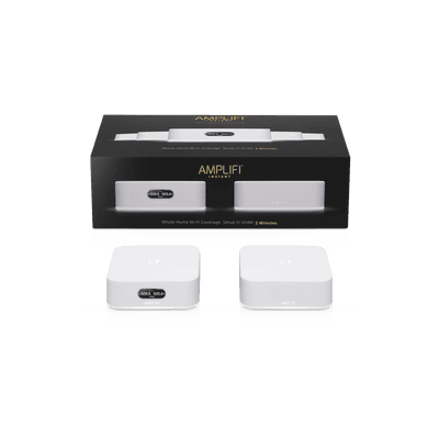 Kit AmpliFi Instant para Wi-Fi en residencias medianas, incluye 1 Router y 1 repetidor para WiFI Mesh