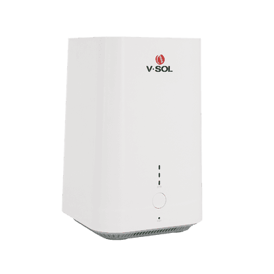 Router Inalámbrico Doble Banda (2.4 y 5 GHz) / Hasta 1200 Mbps / Soporta MESH con las ONUs Doble banda de V-SOL / 4 Antenas de 5dBi / MIMO 2x2 / 
