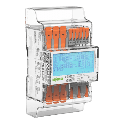 KIT DE MEDICIÓN DE ENERGÍA PARA 65A / 3x230-400 V / Modbus-M-Bus / Push-in CAGE CLAMP® / Display LCD Iluminado / Bluetooth® / Clase B / IP51-IP20