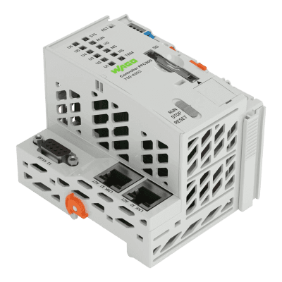 Controlador Programable PFC300 / 2 x Ethernet Gigabit / RS-485 / Dual Core Cortex A53 1.4 GHz / 2 GB RAM / 32 GB Flash / CODESYS V3.5 IEC 61131-3 / Linux RT / IP20