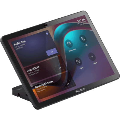 Tableta de Control CTP25 de Yealink Para Salas de Reuniones con Pantalla IPS de 10.1” y PoE Integrado