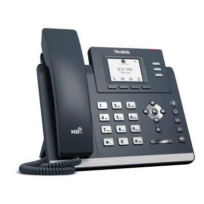Telefono IP MP52-E2-TEAMS de Yealink con Android 13 Optimizado para Microsoft Teams y Audio HD Profesional