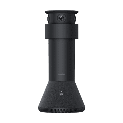 Camara de Videoconferencia MTower de Yealink con Triple Cámara 4K y Audio Inteligente 360°