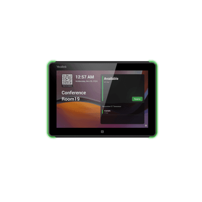 Panel Touch Para Programación De Salas De Reuniones Todo En Uno Con Indicadores LED Laterales Moderno y Ultrafino