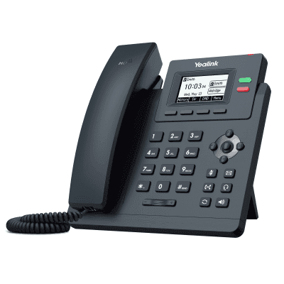 Teléfono IP Empresarial Yealink SIP T31P con 2 Líneas SIP y Conferencia de hasta 5 Participantes