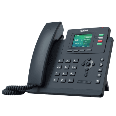 Teléfono IP Empresarial Yealink SIP-T33G con Doble Puerto Gigabit Ethernet y 4 Líneas SIP