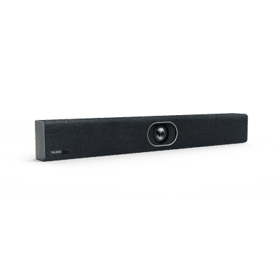 Barra de Videoconferencia Yealink UVC 40 E2 para Salas Pequeñas con IA Avanzada y Seguimiento Automático de Orador