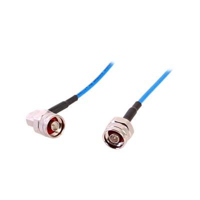 Jumper de Cable Flex TFT-402-LF (1/8 Diam.) de 1 Metro (3.28 Pies), con Conectores N Macho a N Macho en A/R, 0-3 GHz.