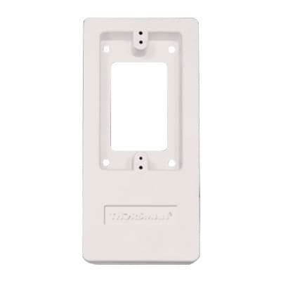 Caja de contactos color blanco de PVC auto extinguible,  para canaletas PT48 (7100-01001)